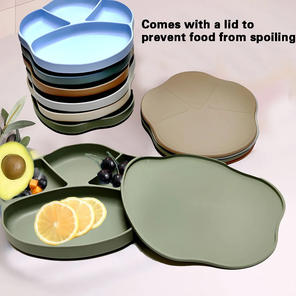 Silicone Suction Bowl - Assiette à repas en Silicone pour