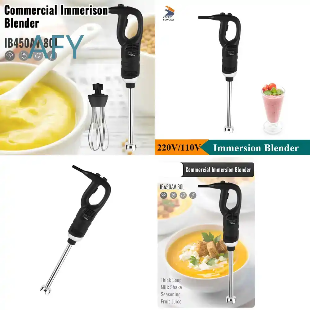 Baby Food Hand Blender - Mixeur Plongeant Électrique Portable 450W pour