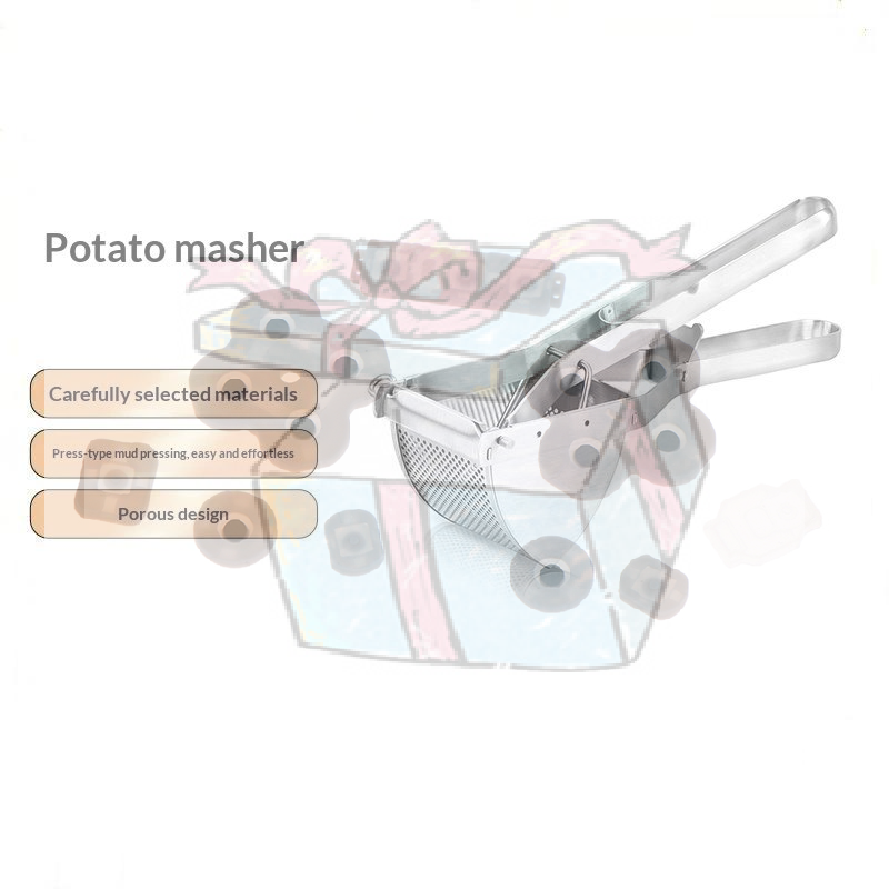 Baby Food With Iron - 【CC】Presse-purée en acier inoxydable, presse-purée robuste