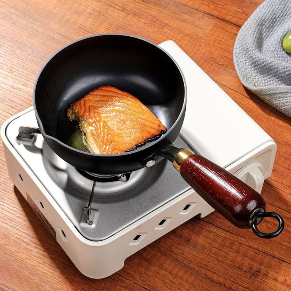Baby Food With Iron - Casserole universelle en fonte anti-éclaboussures, avec