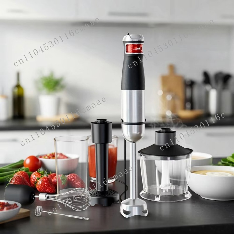 Baby Food Hand Blender - Ensemble de mixeur plongeant puissant 6-en-1