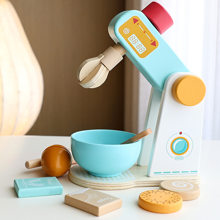 Baby Food Under 1 Year - Cuisine en bois semblant jouer jouet