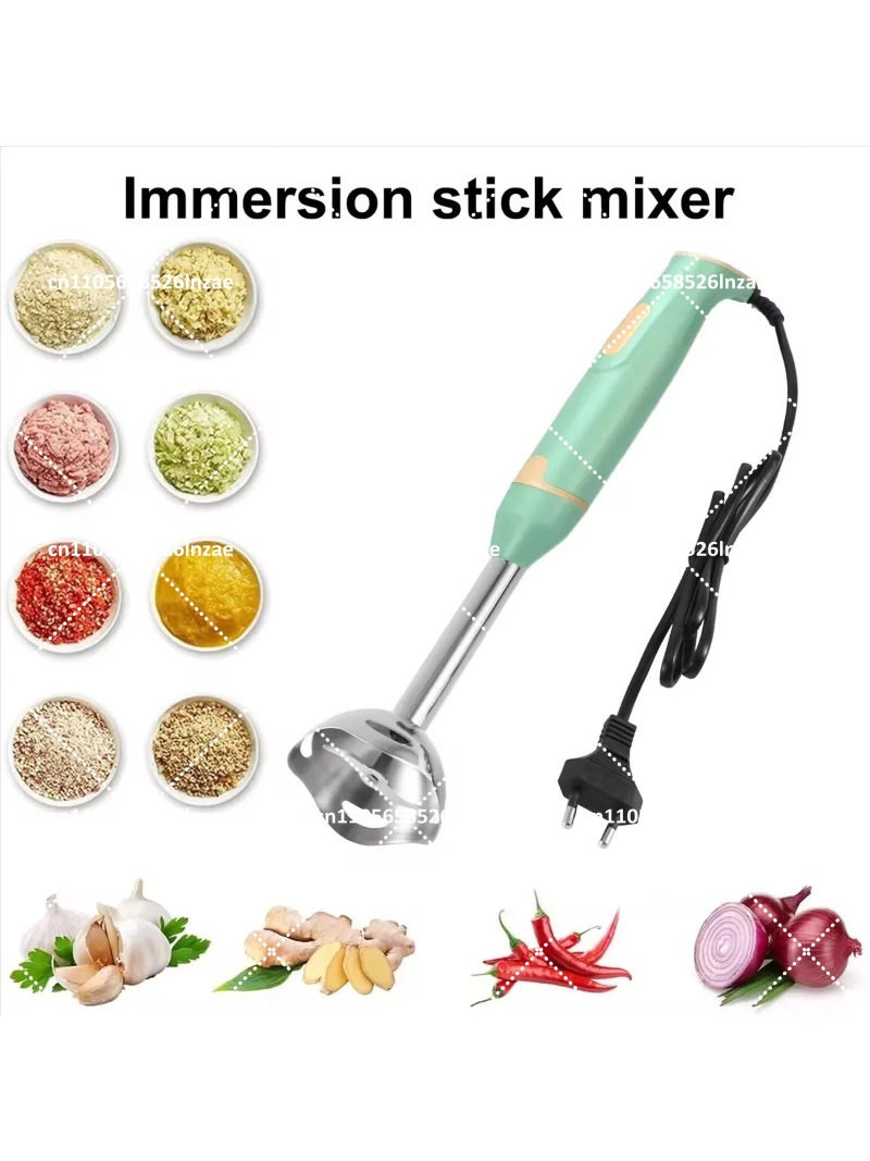 Baby Food Hand Blender - Mixeur Plongeant Électrique pour Smoothies, Sauces,