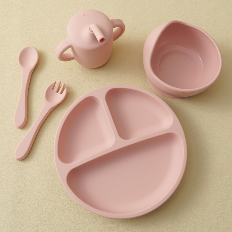 Silicone Suction Bowl - Ensemble de vaisselle en Silicone pour