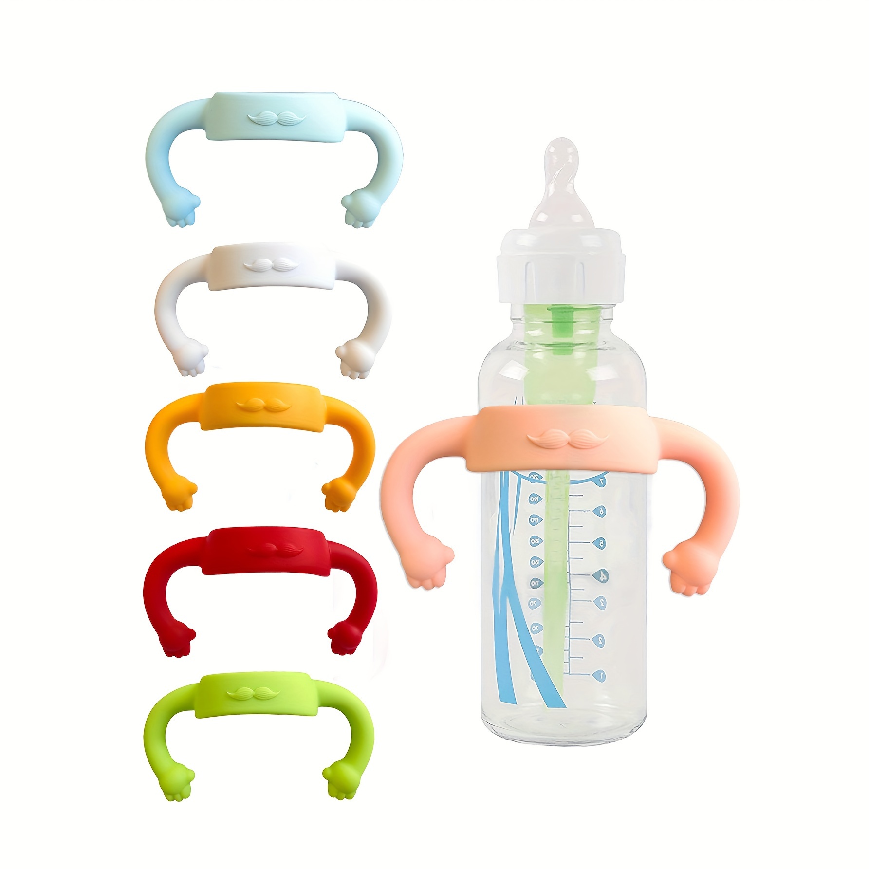 Baby Food Bottle - Manchon universel en Silicone pour poignée