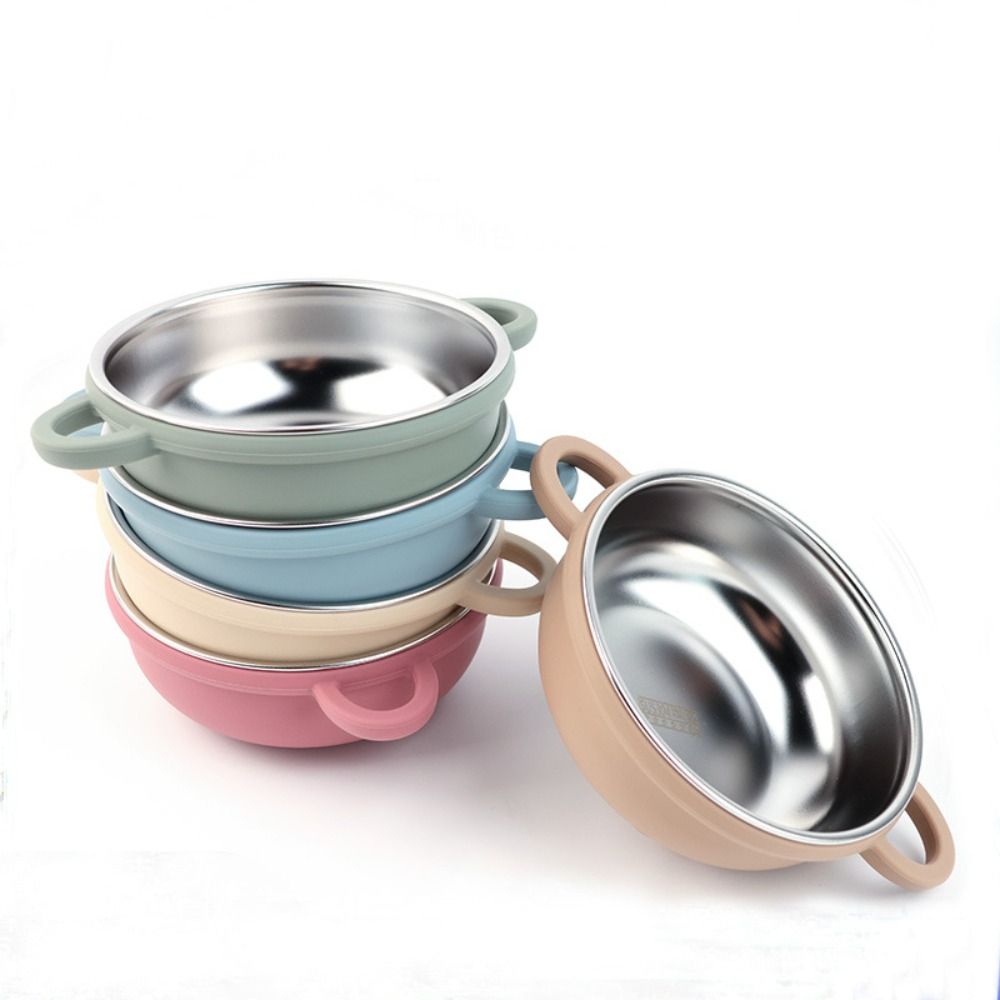 Silicone Suction Bowl - Bol d'alimentation pour bébé en acier