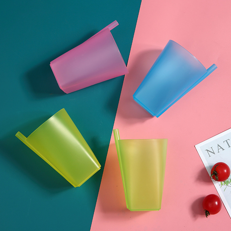 Baby Food Bottle - Tasse de paille enfants infantile bébé