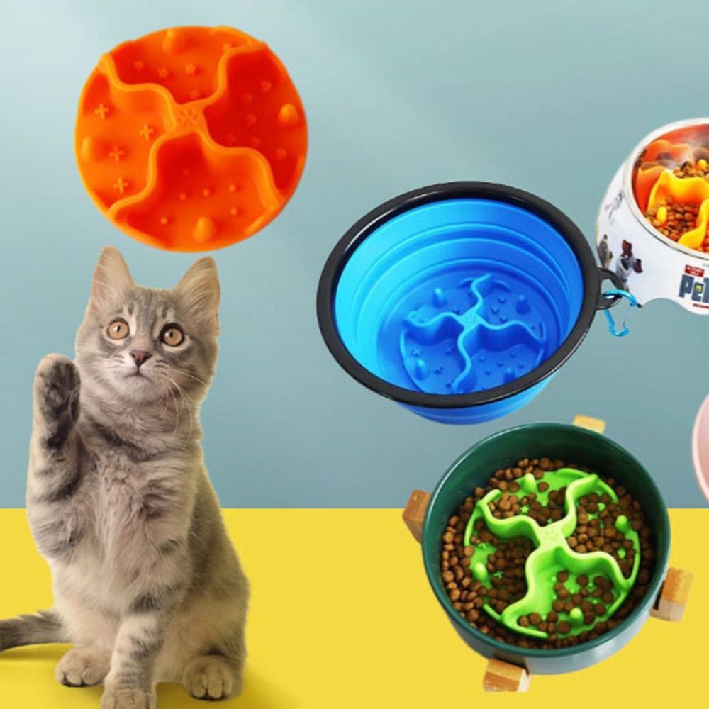 Silicone Suction Bowl - Nouveau Insert d'alimentation lente en Silicone,