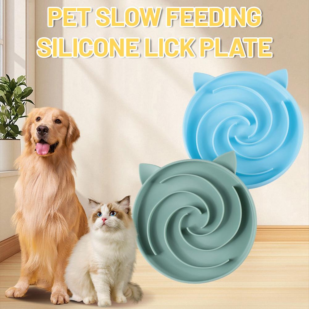 Silicone Suction Bowl - Bol de nourrissage lent pour animaux