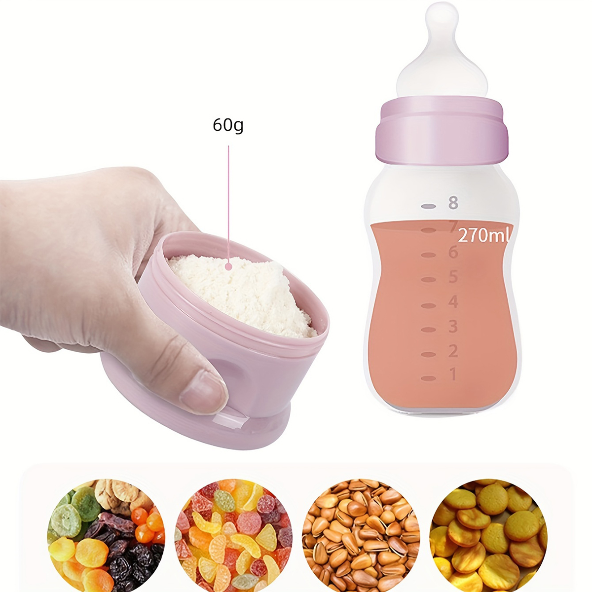 Récipient de lait en poudre po - Baby Food In Jars avis et prix