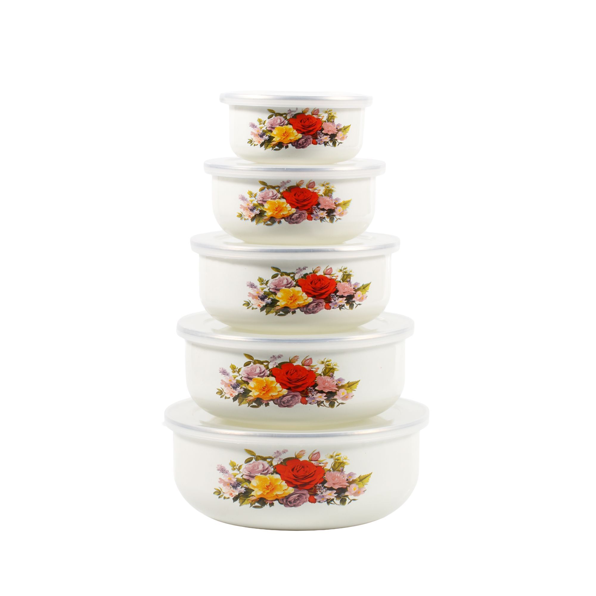Ensemble de 5 bols émaillés ép - Baby Food With Iron avis et prix