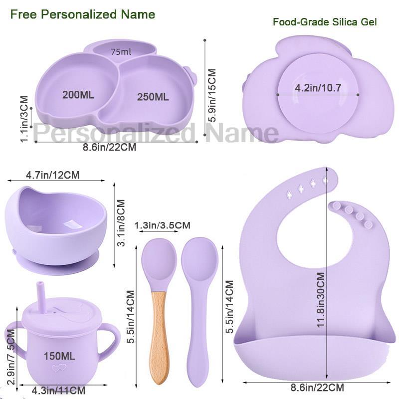 Ensemble d'assiettes divisées  - Baby Food Menu avis et prix