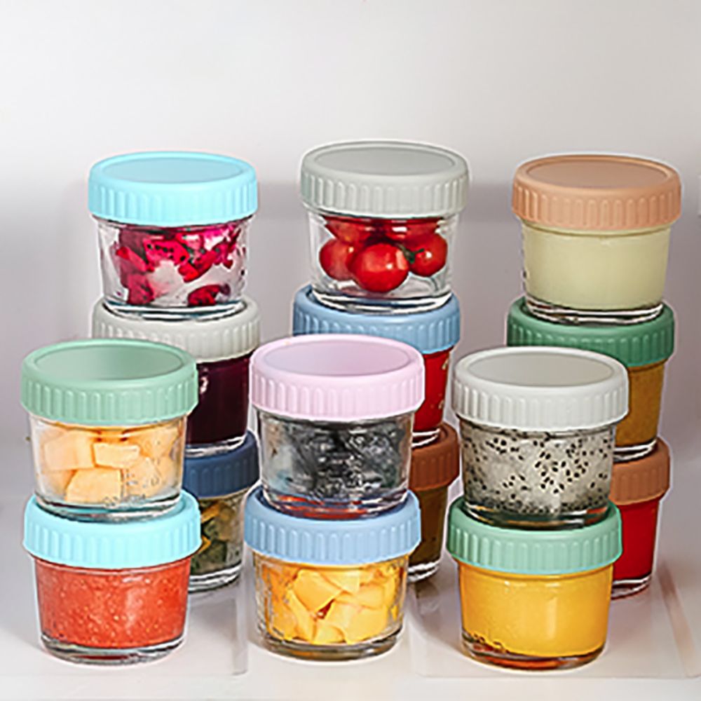 Lot de 6 pots en verre réutili - Baby Food In Jars avis et prix