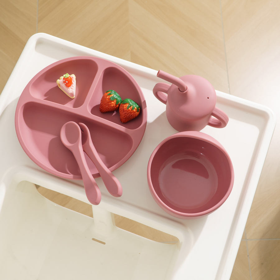 Ensemble de vaisselle en Silic - Silicone Suction Bowl avis et prix