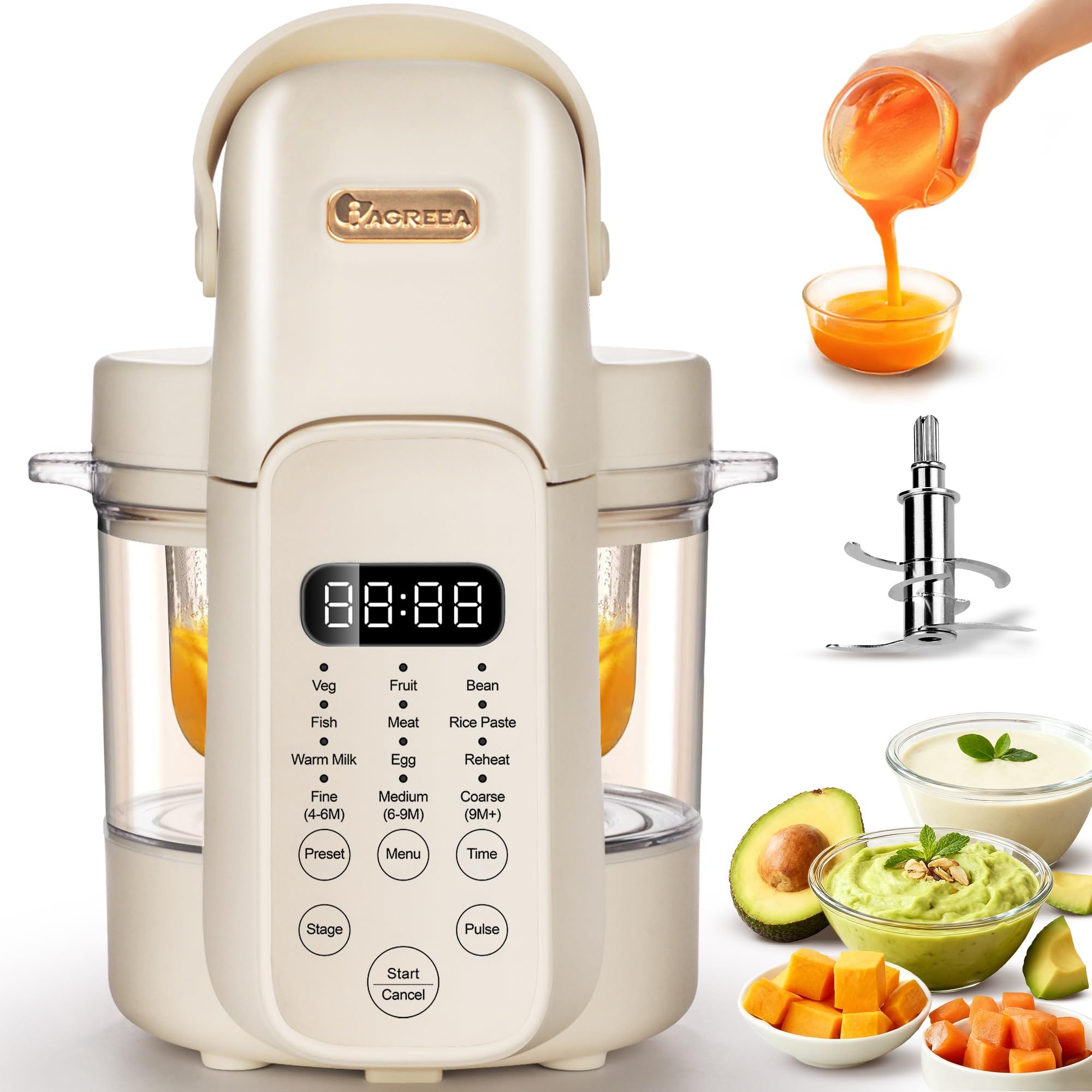 Robot culinaire pour bébé 9 en - Baby Food Steamer avis et prix