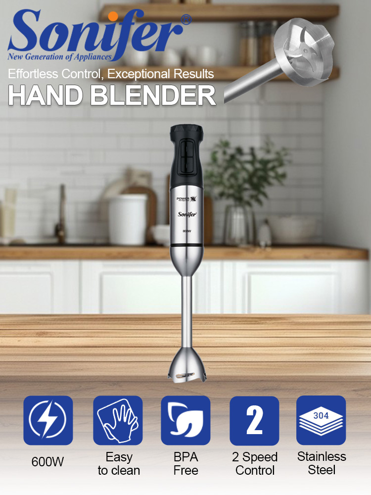 Mixeur Plongeant Sonifer SF-81 - Baby Food Hand Blender avis et prix