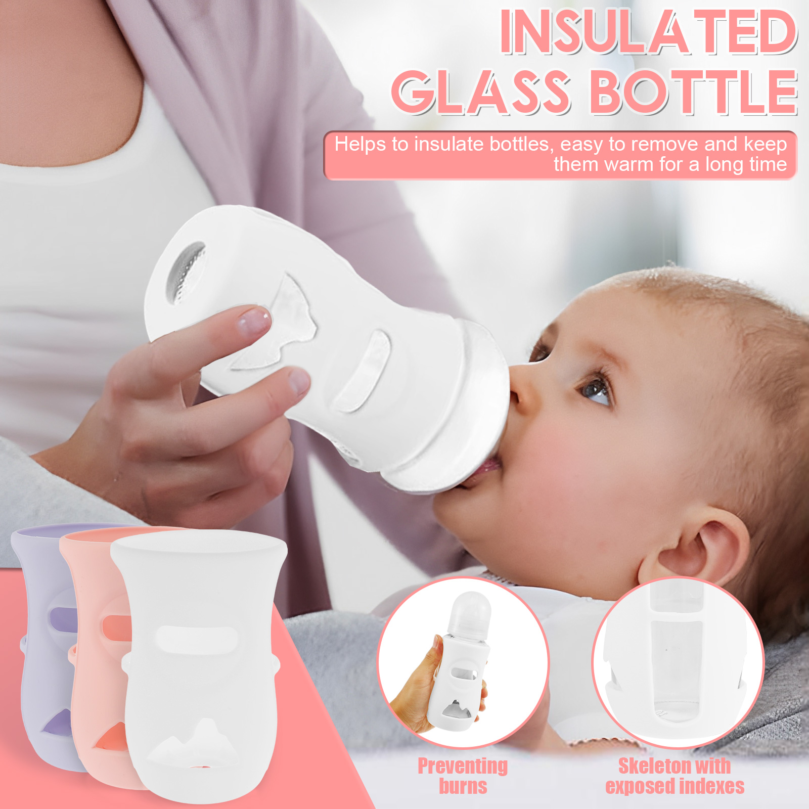 Manchons en Silicone couvercle - Baby Food Bottle avis et prix