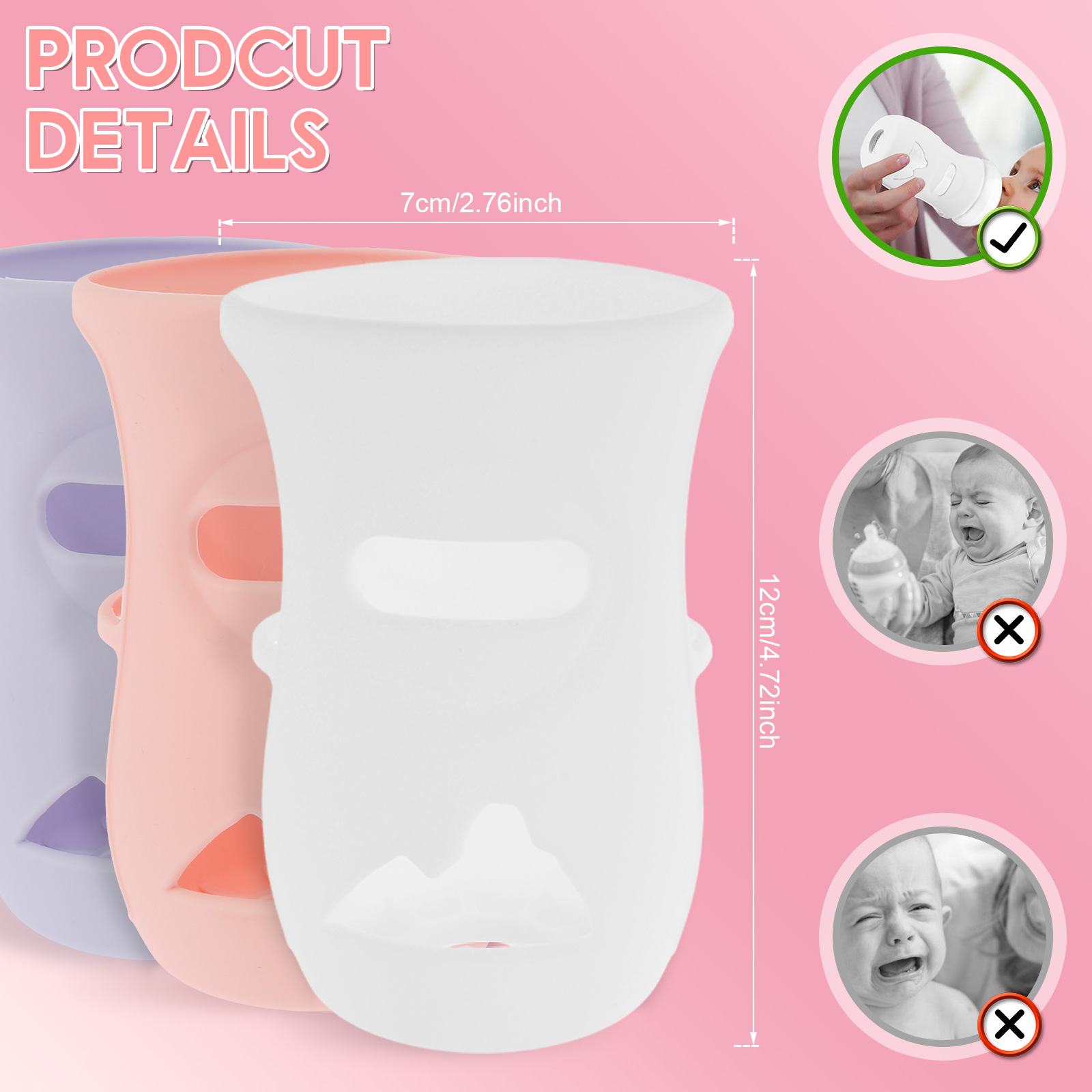 Manchons en Silicone couvercle - Baby Food Bottle avis et prix