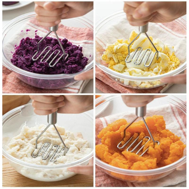 Écrase-pommes en acier inoxyda - Baby Food With Iron avis et prix