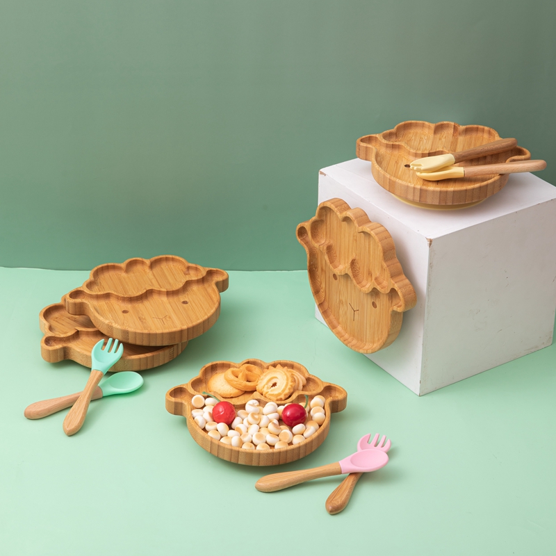 Vaisselle en bambou pour enfan - Baby Food Menu avis et prix