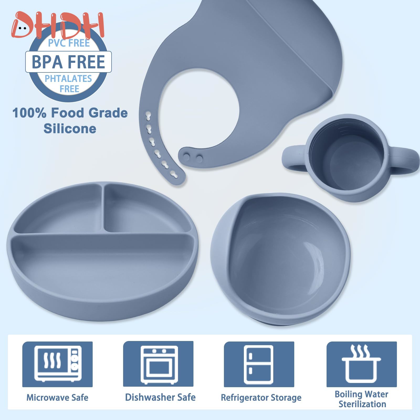 Ensemble d'alimentation en Sil - Silicone Suction Bowl avis et prix