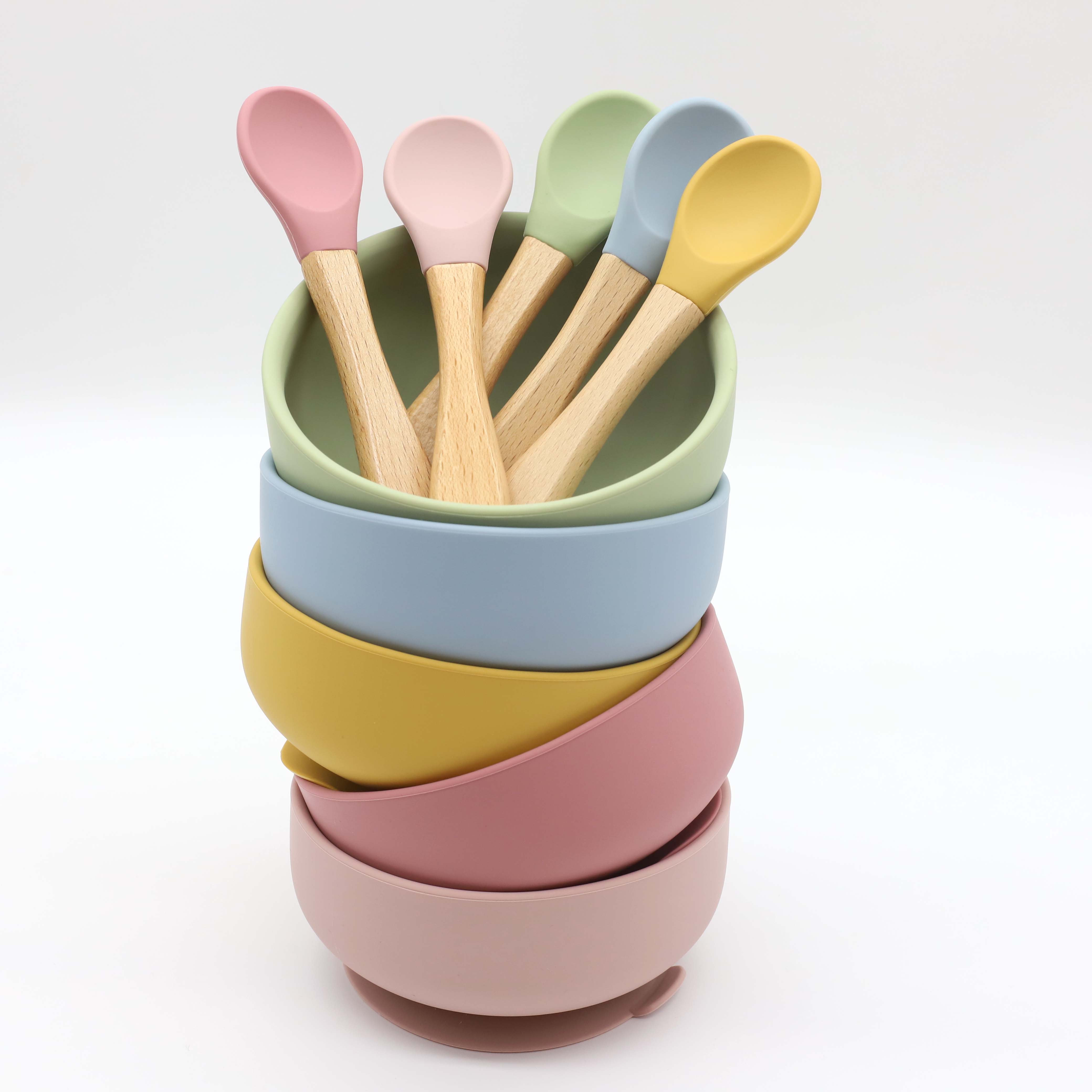 Bol en silicone avec ventouse, - Silicone Suction Bowl avis et prix