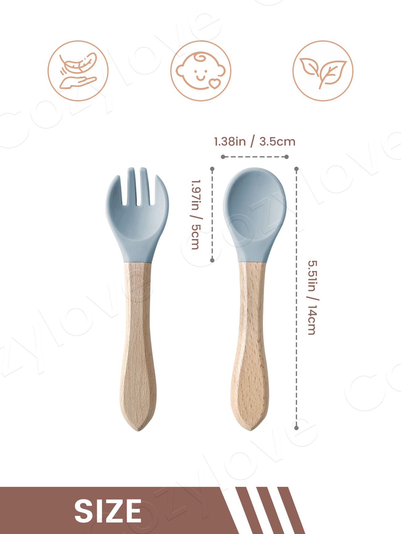 Ensemble de fourchette et de c - Baby Food Eating avis et prix