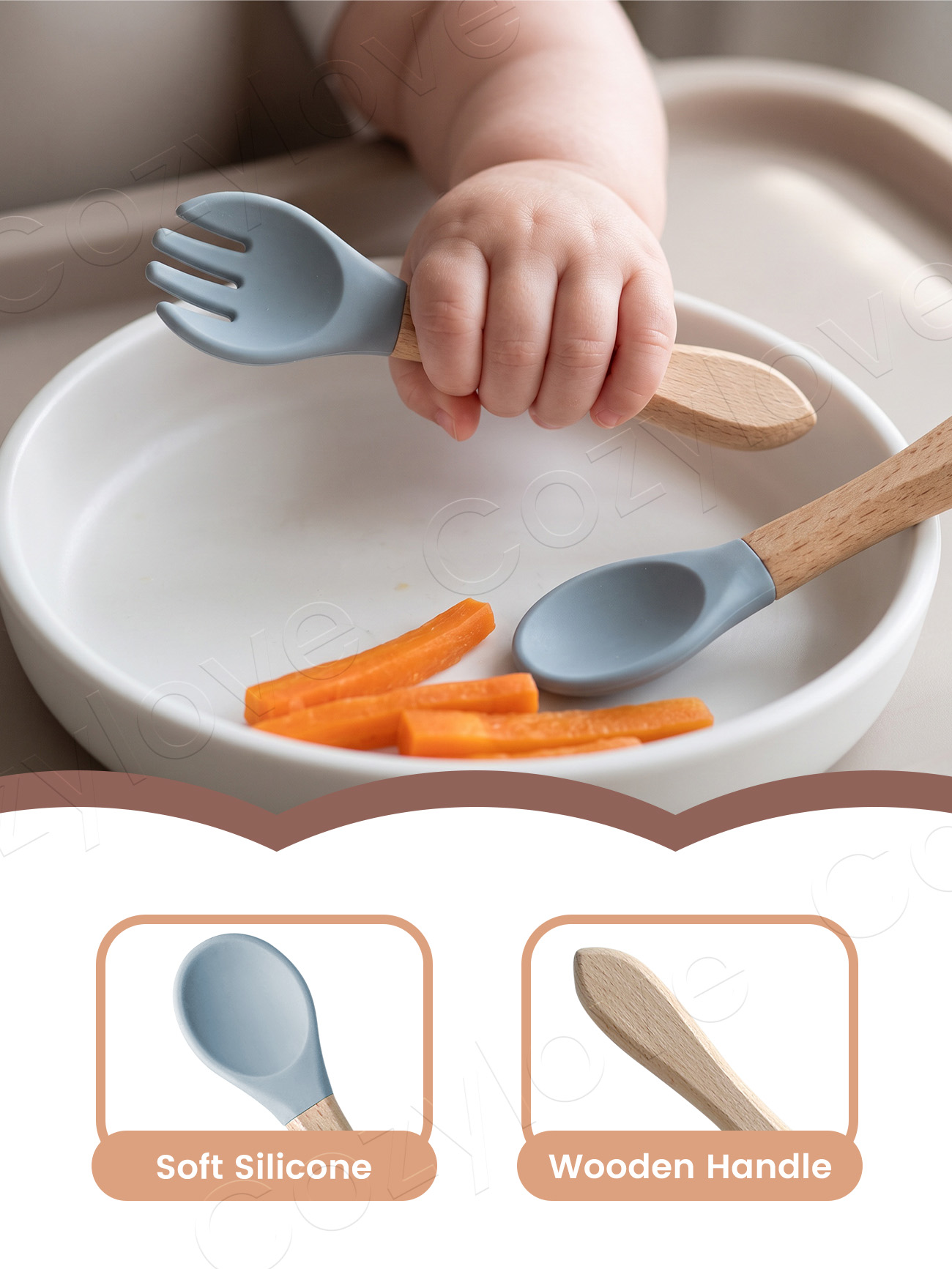 Ensemble de fourchette et de c - Baby Food Eating avis et prix
