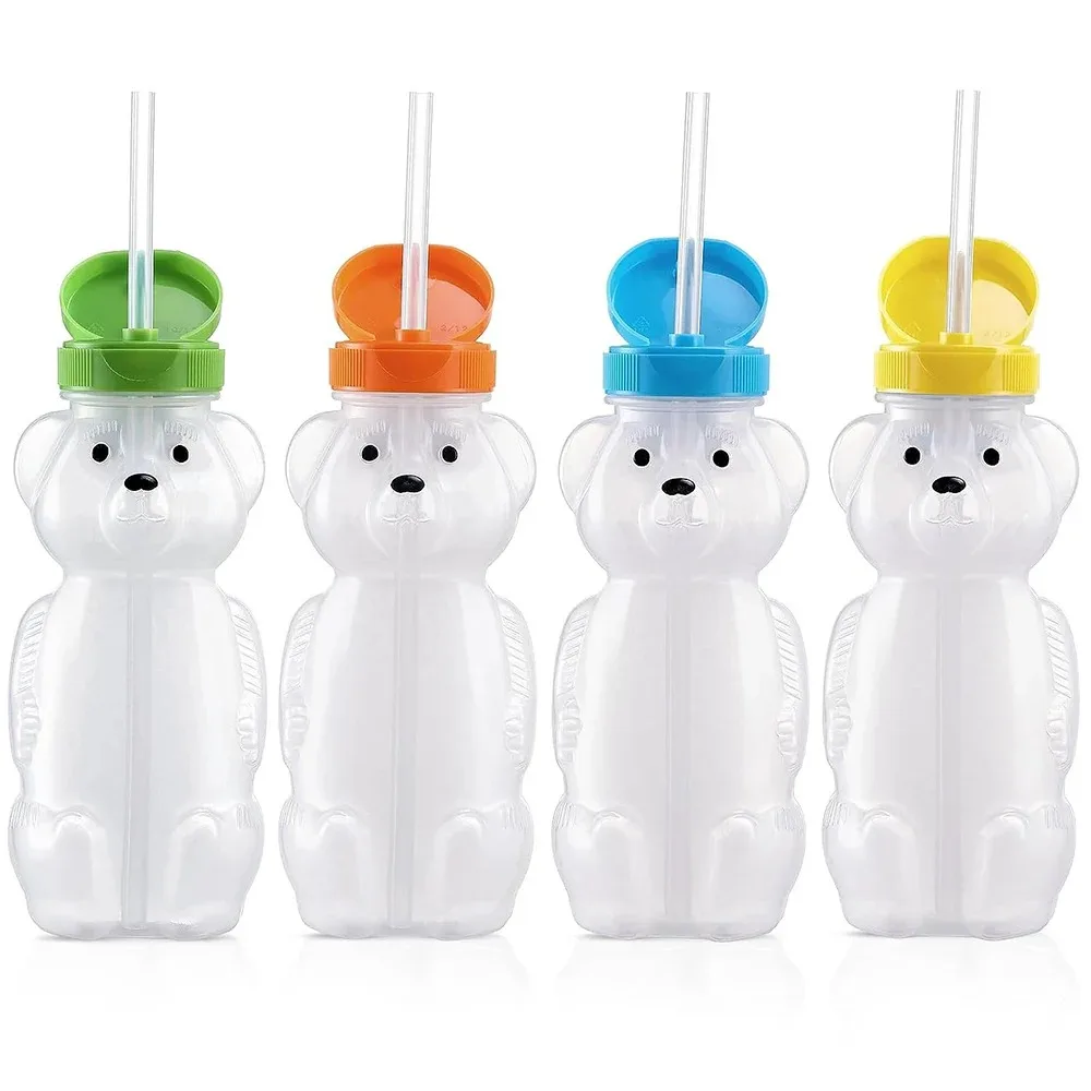 Gobelets en paille Honey Bear  - Baby Food Bottle avis et prix
