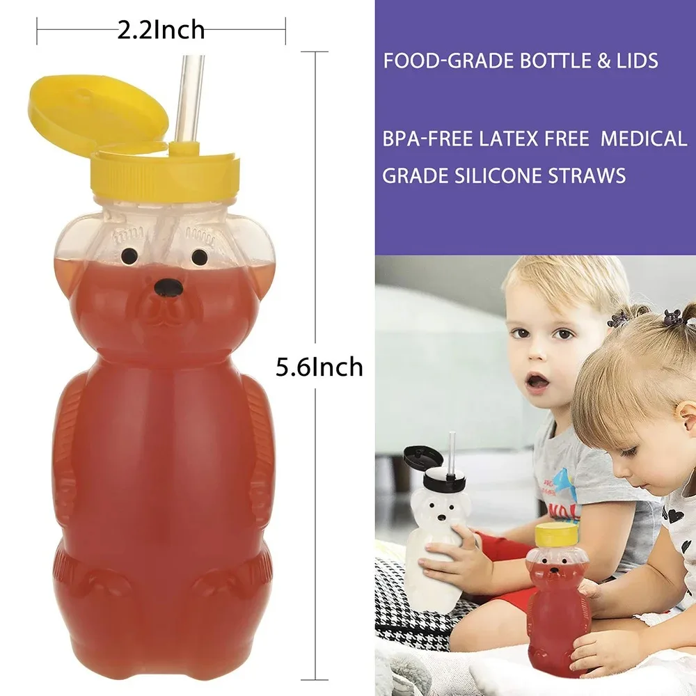 Gobelets en paille Honey Bear  - Baby Food Bottle avis et prix