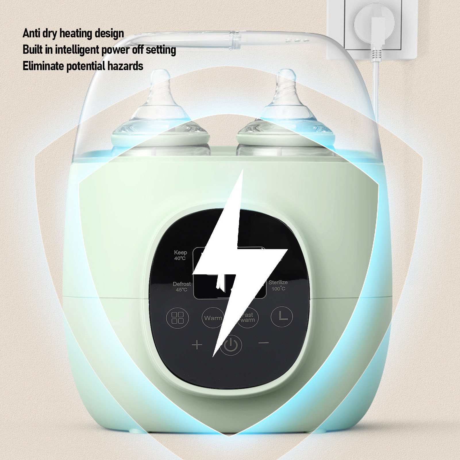 Chauffe-biberon 200W PP multif - Baby Food Bottle avis et prix