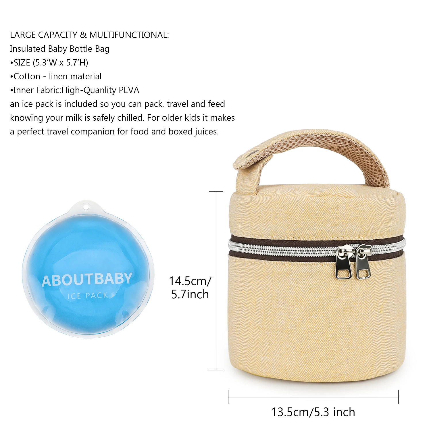 Sac à biberons imperméable à t - Baby Food Bottle avis et prix